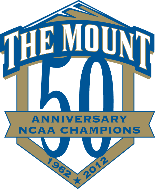 Mount St. Marys Mountaineers 2012 Anniversary Logo 01 iron on paper